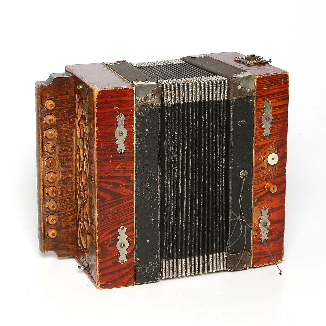 DRAGSPEL, trä och läder, sekelskiftet 18/1900.