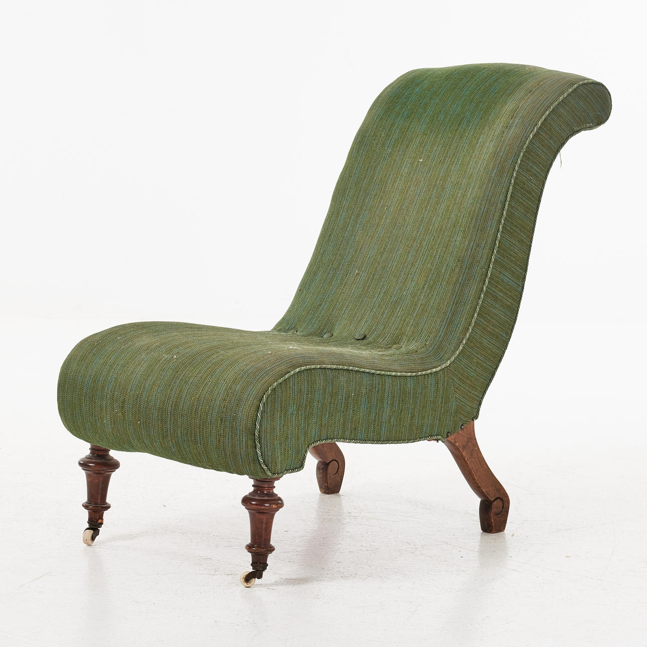 An armchair, circa 1890s.