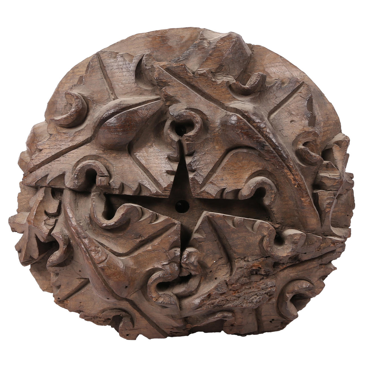 TAKBOSS, STOR EK, ENGELSKA, CA 1500.