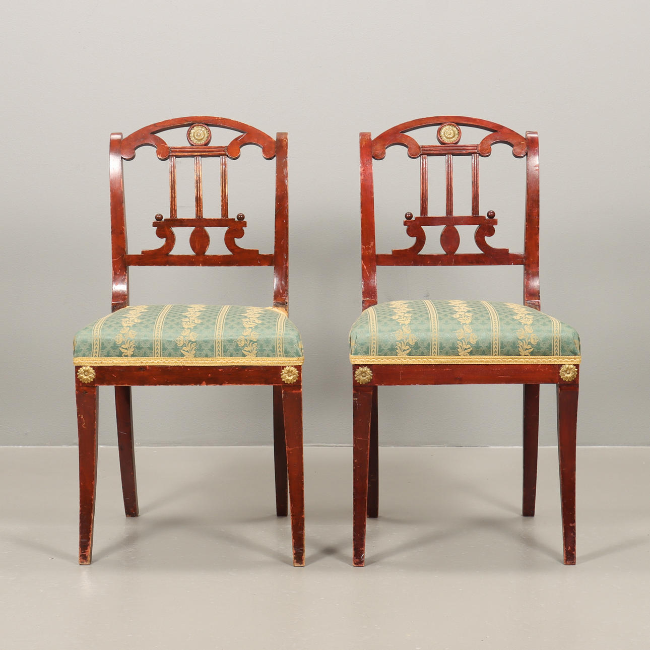 Dos sillas, Imperio del siglo XIX.