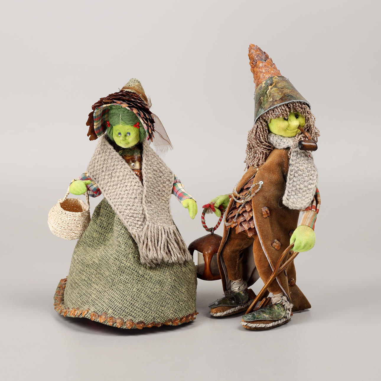 GRETA NYGREN HEDQUIST. Trolls, 2 pcs.