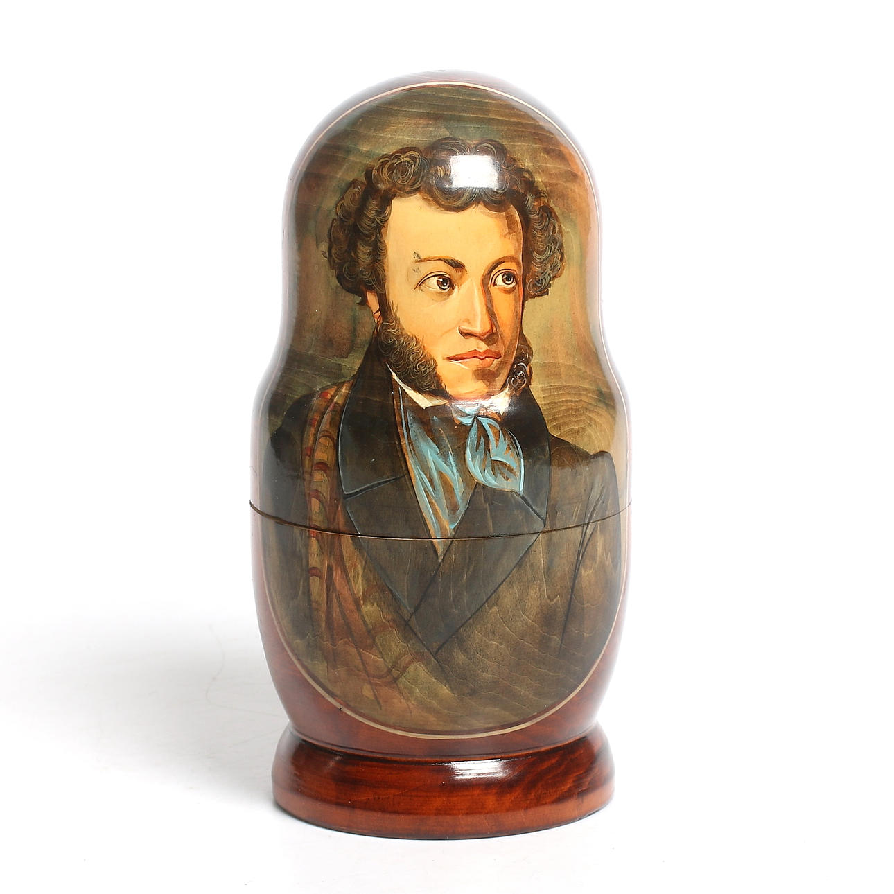 BABUSCHKA, trä, ryska författare ,Ryssland, 1900-tal.