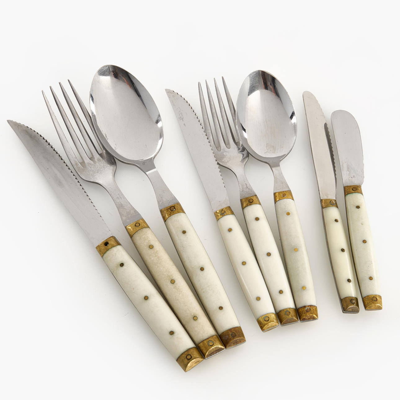 MELRON, Frankrike, bestick, ca 76 delar.