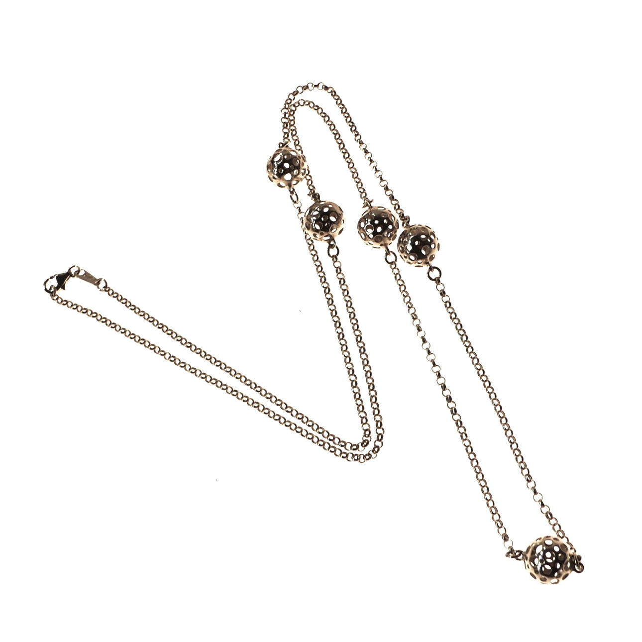 LIISA VITALI. halskæde, sølv 925.