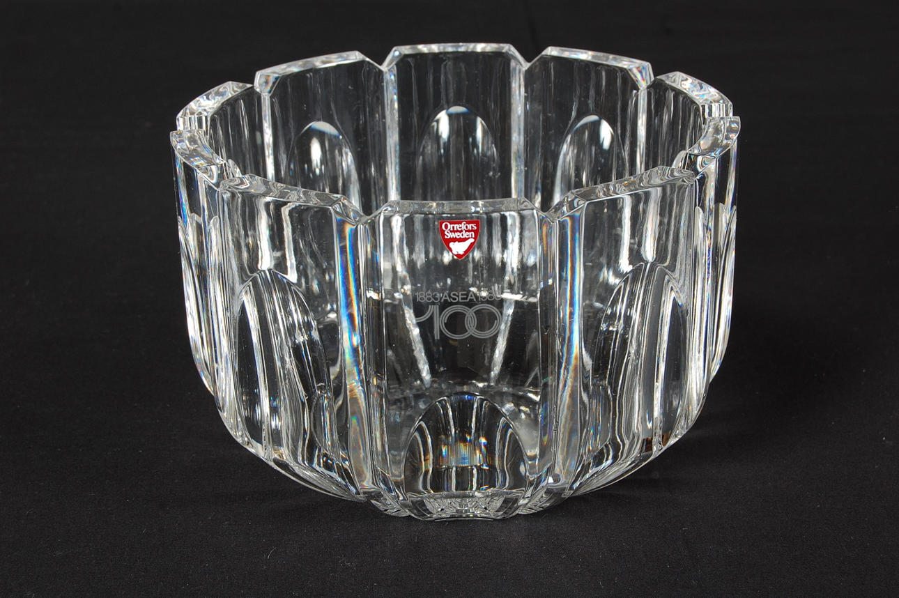 SKÅL, Kristall, Gunnar Cyrén, Orrefors.