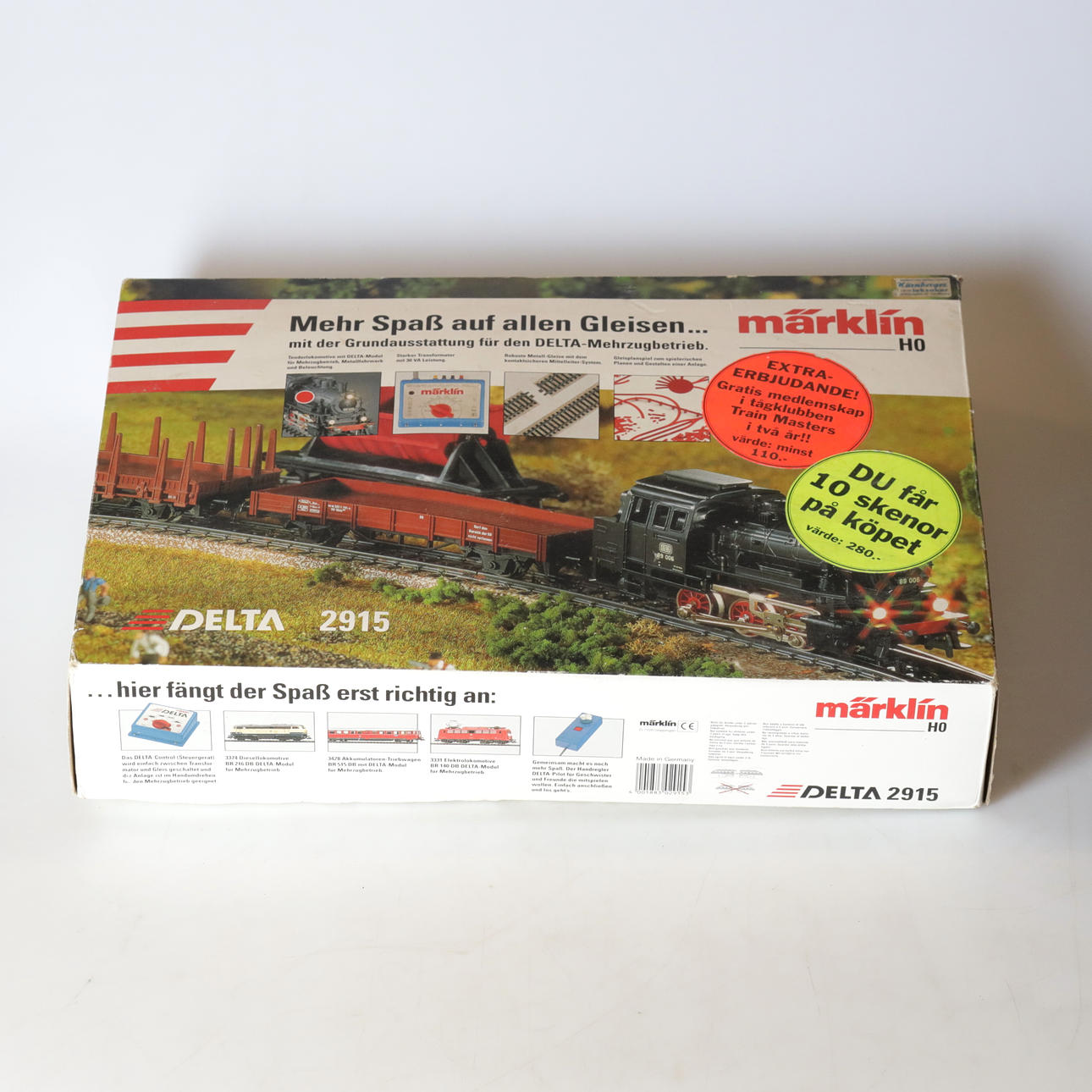 STARTSET, Märklin, Delta 2915, HO, Germany, 20th century.