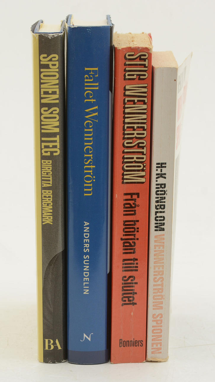 Vakooja Stig Wennerström, 4 osaa.