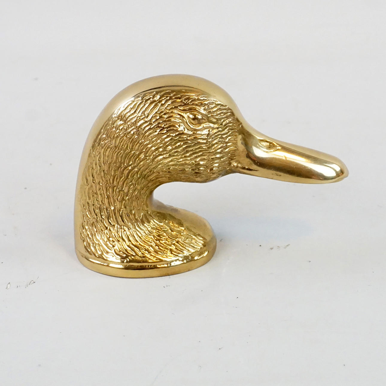 BOTTLE OPENER, brass, “Ducky” model.