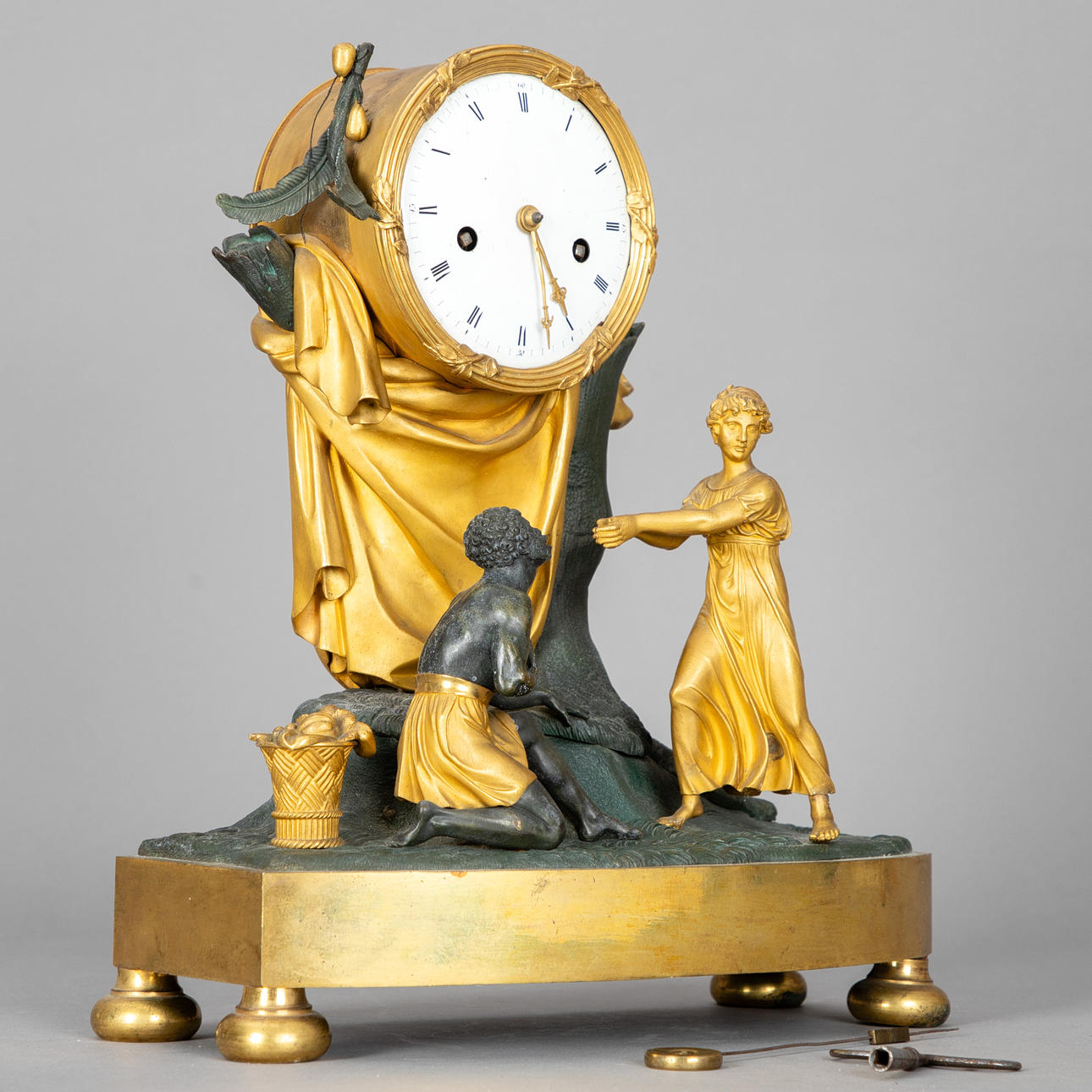 Empire Pendule, Francia, alrededor de 1820.