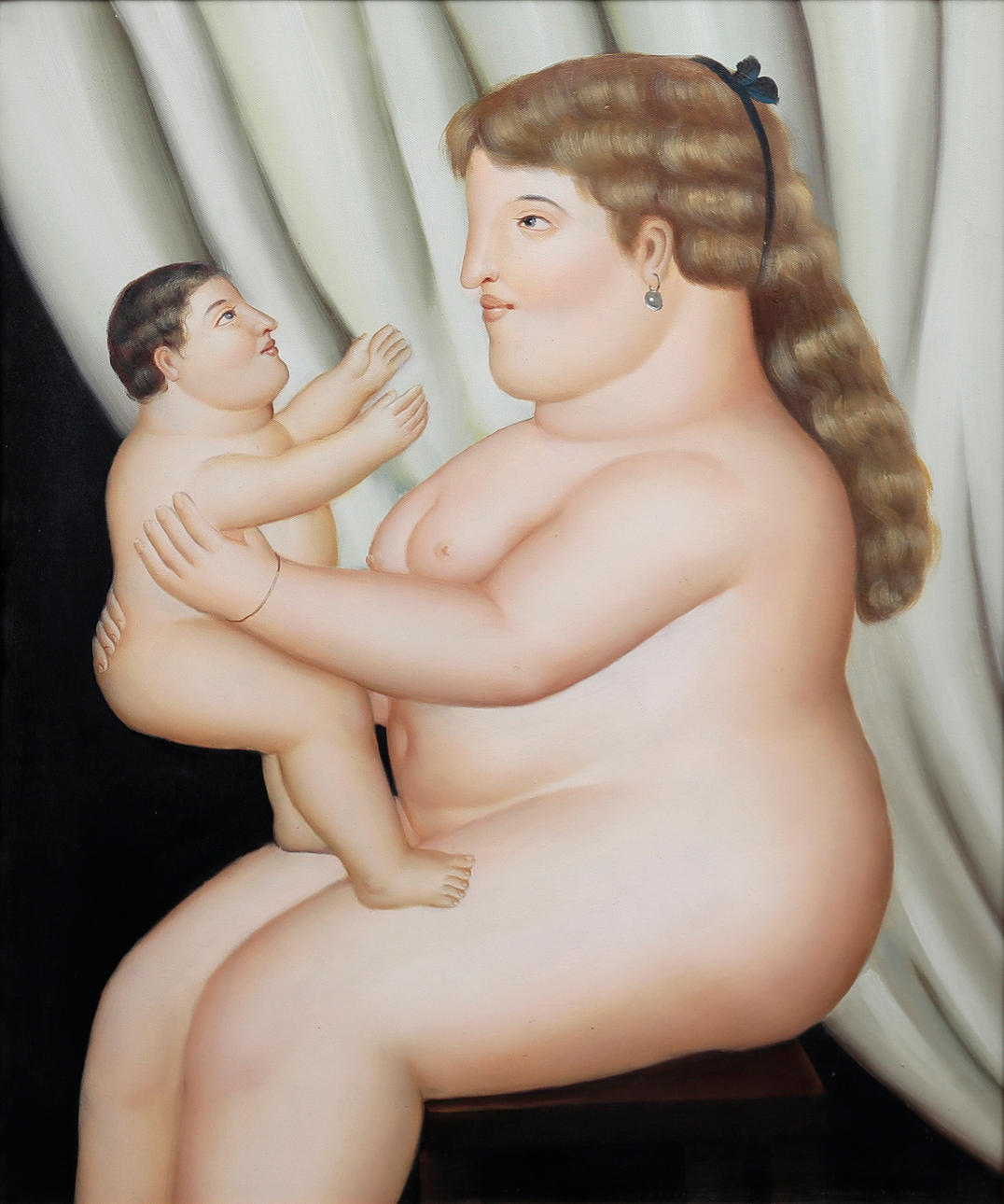 FERNANDO BOTERO. EFTER. ”Moderskap”.