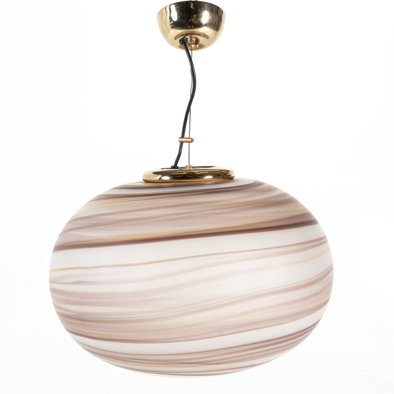 DECKENLAMPE, Glas, VeArt, Murano, 1970/80er.