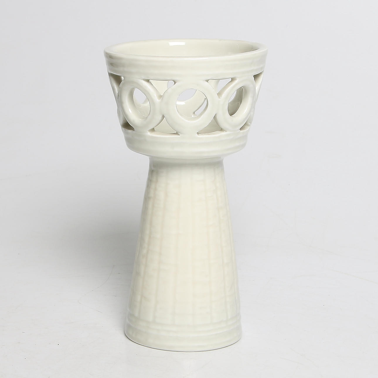 VAS, stengods, "Olympia", Gunnar Nylund, Rörstrand. 1900-talets mitt.