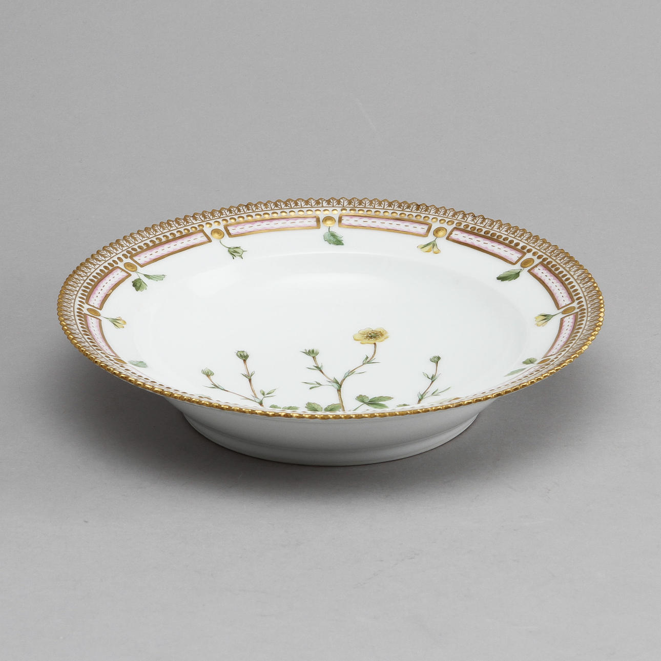 FAT, porslin, Flora Danica, Royal Copenhagen.