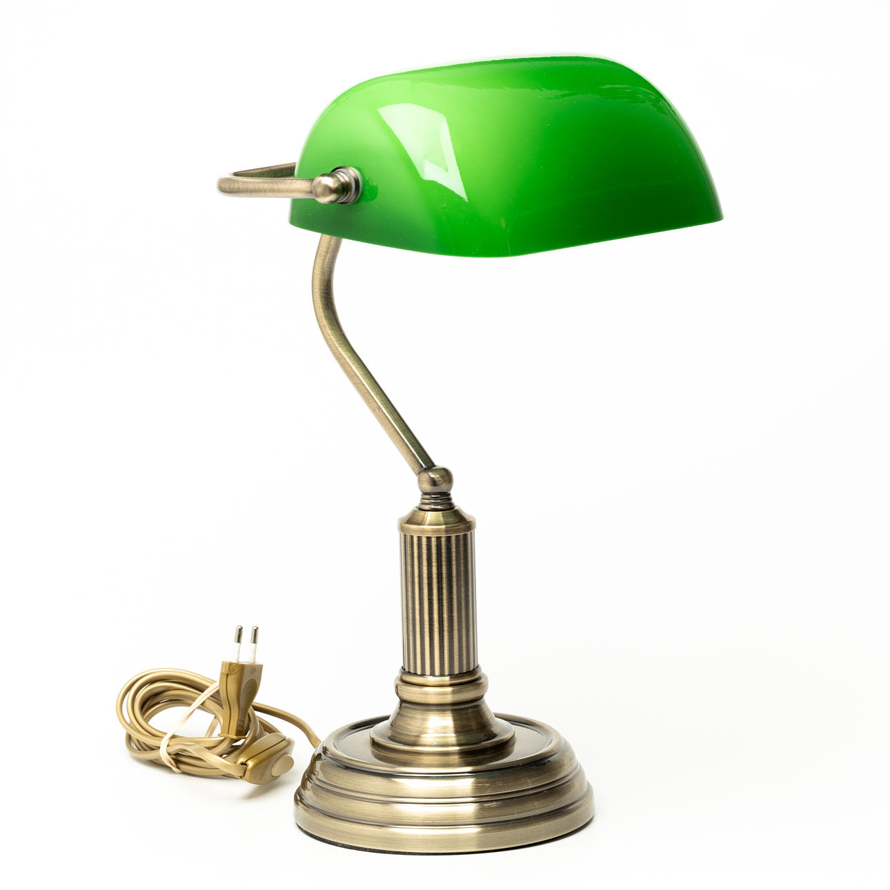 LÁMPARA DE BIBLIOTECA, contemporánea.