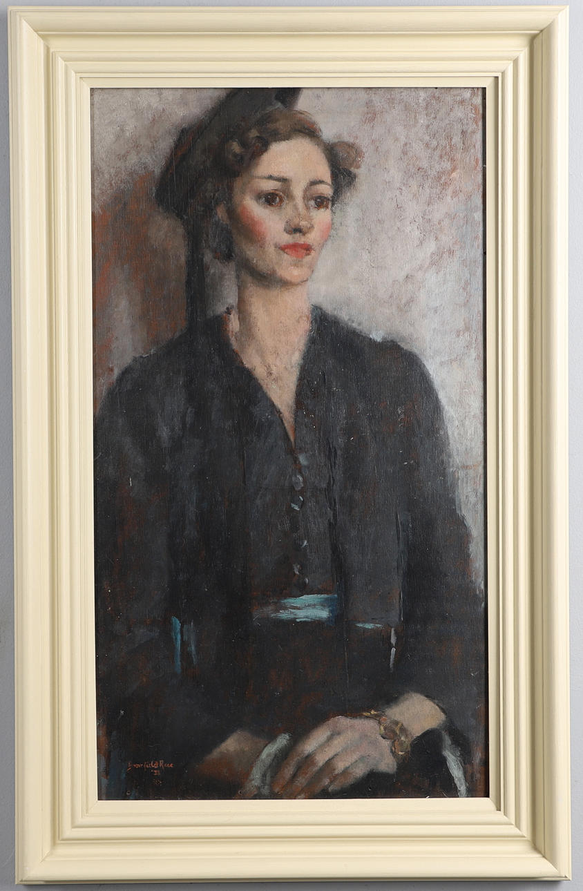 JOHN BROMFIELD GAY-REES (1912-1965). PORTRAIT OF A LADY.