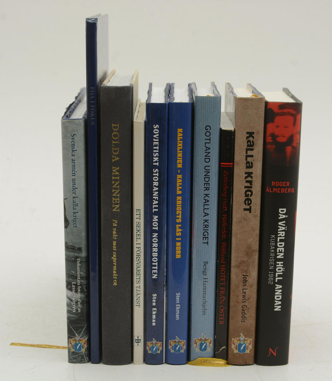 Böcker om Kalla kriget, 10 vol.