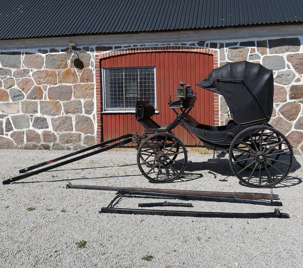 KALESCH, OMKRING ÅR 1900.