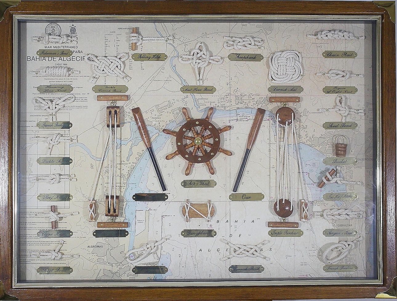 KNOPTAVLA, Engelsk stil, modern tillverkning.