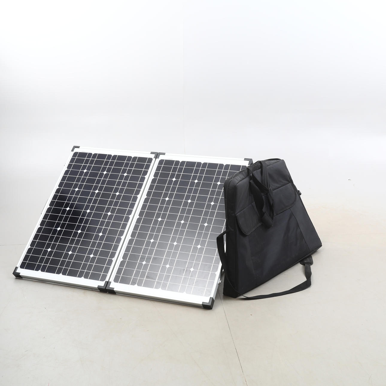 SOLPANEL, perlight 120 w, portabel med väska.