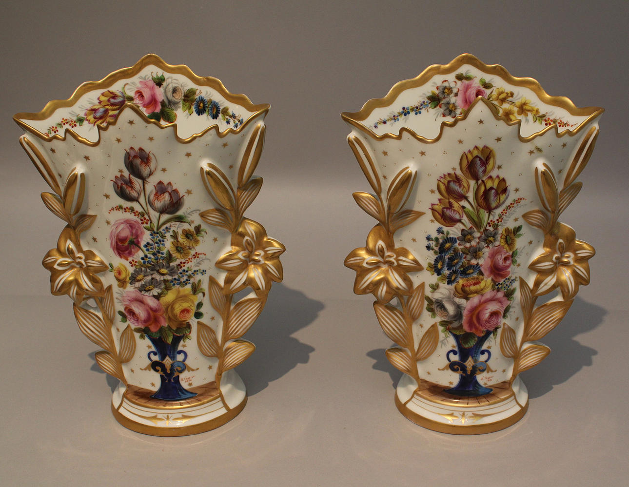 Vaser (2). Frankrike. 1800-tal.