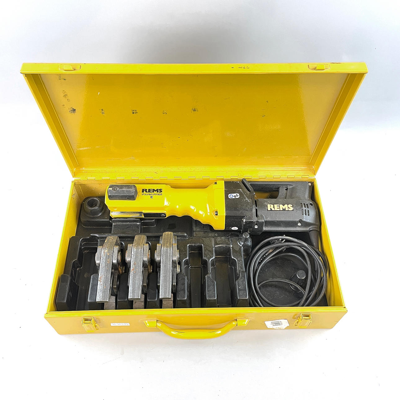 REMS POWER-PRESS E, Rohrpresse (3 Pressen).