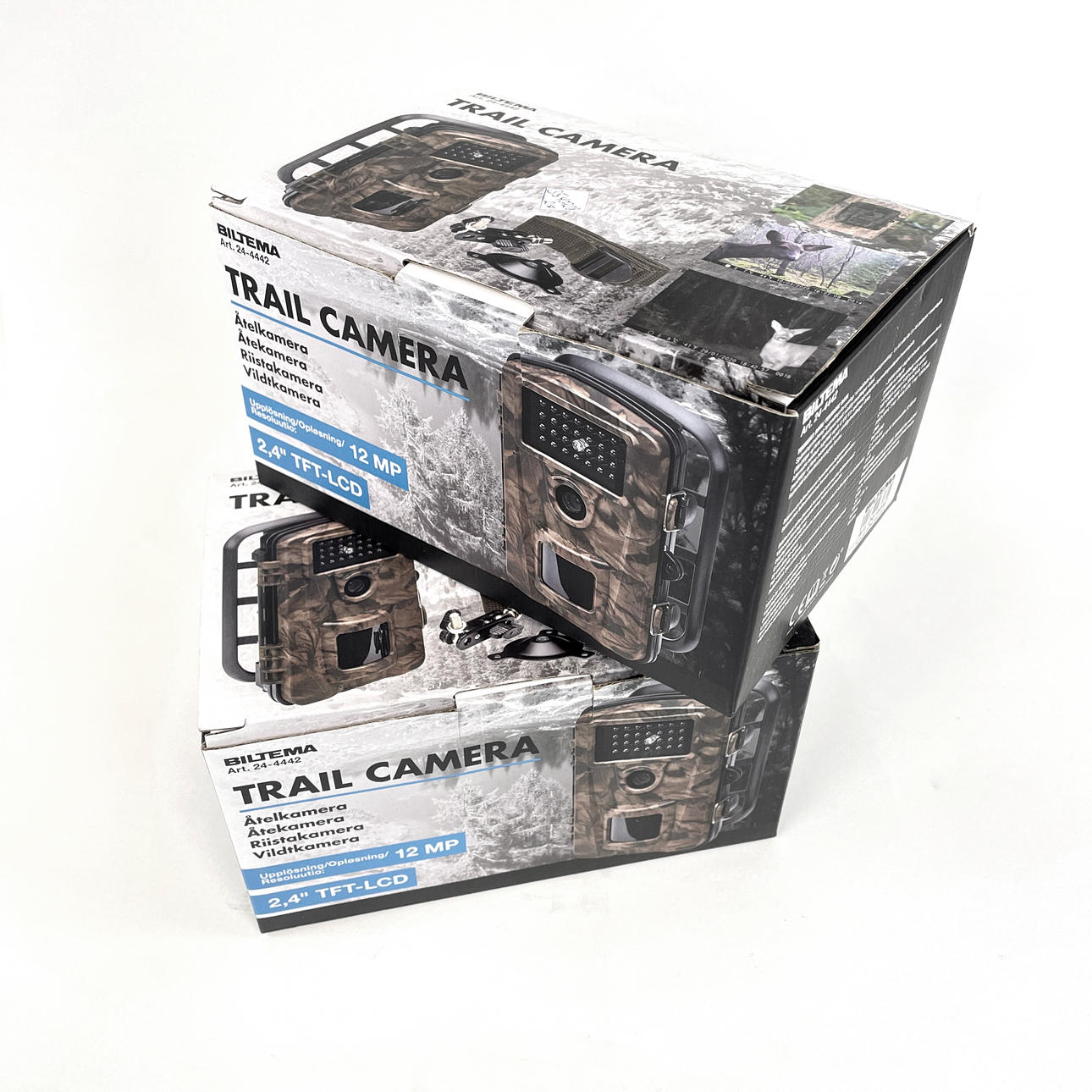 ÅTELKAMEROR/VILTKAMEROR, 2 st, Biltema.