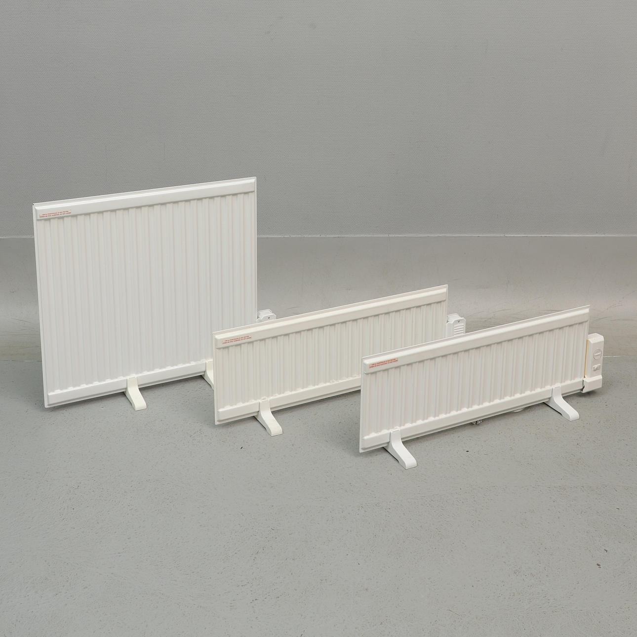 ELEMENT, 3 st. Oljefyllda, Gnosjö Klimatprodukter, samtida.