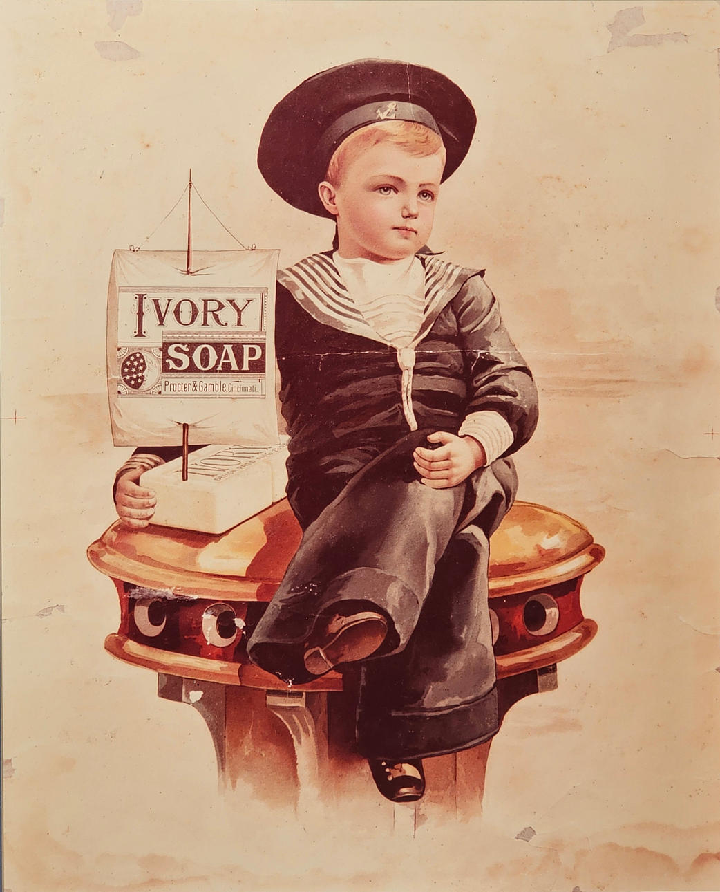 CARTEL PUBLICITARIO. "IVORY SOAP".