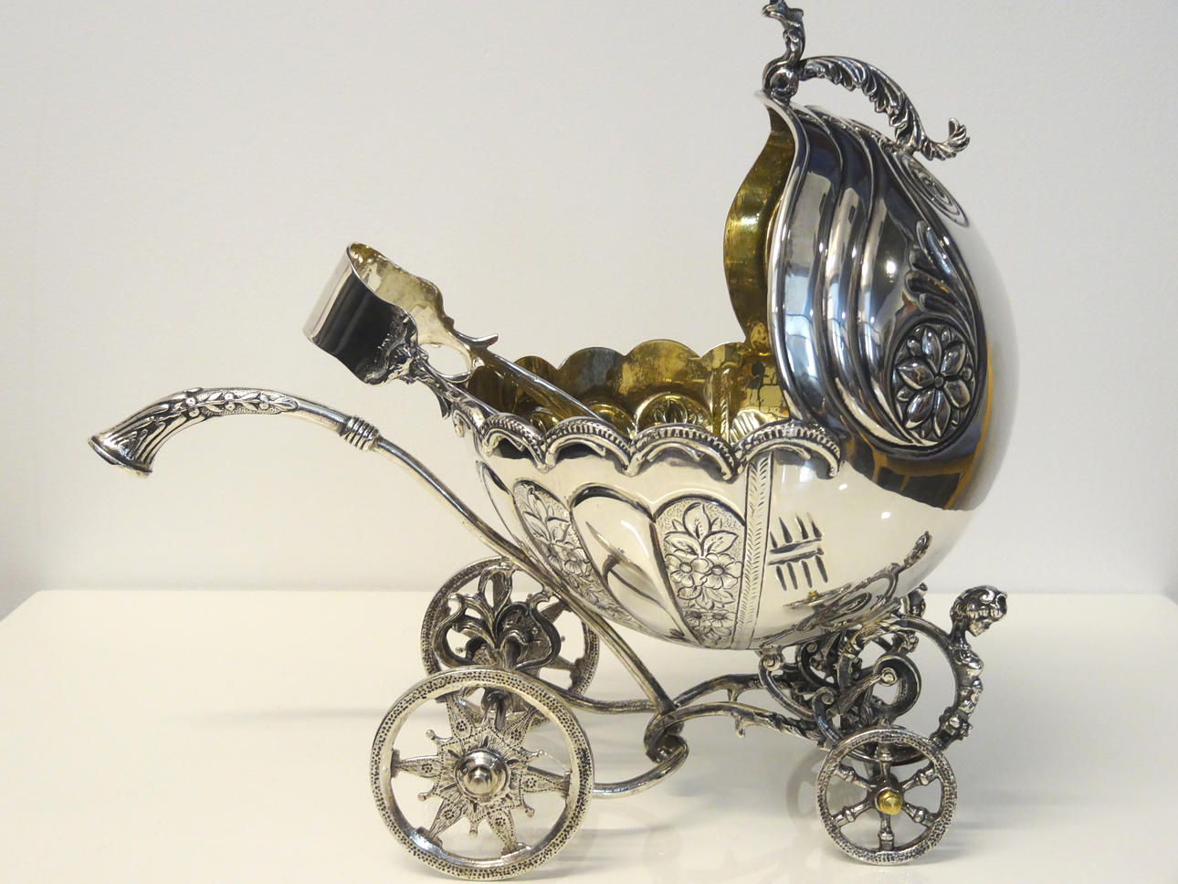 ICECUBE VAGN och servrar, SILVER 900 1,836kg.