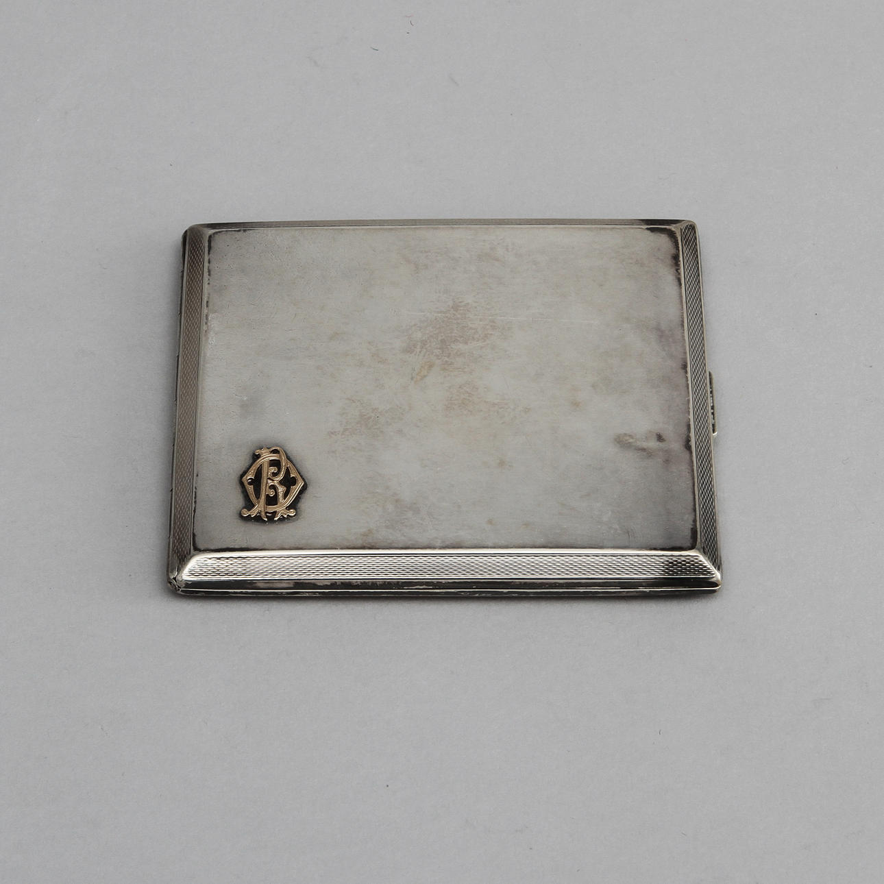 CIGARETTETUI, silver, 1933, Sverige, vikt ca 120 gram.