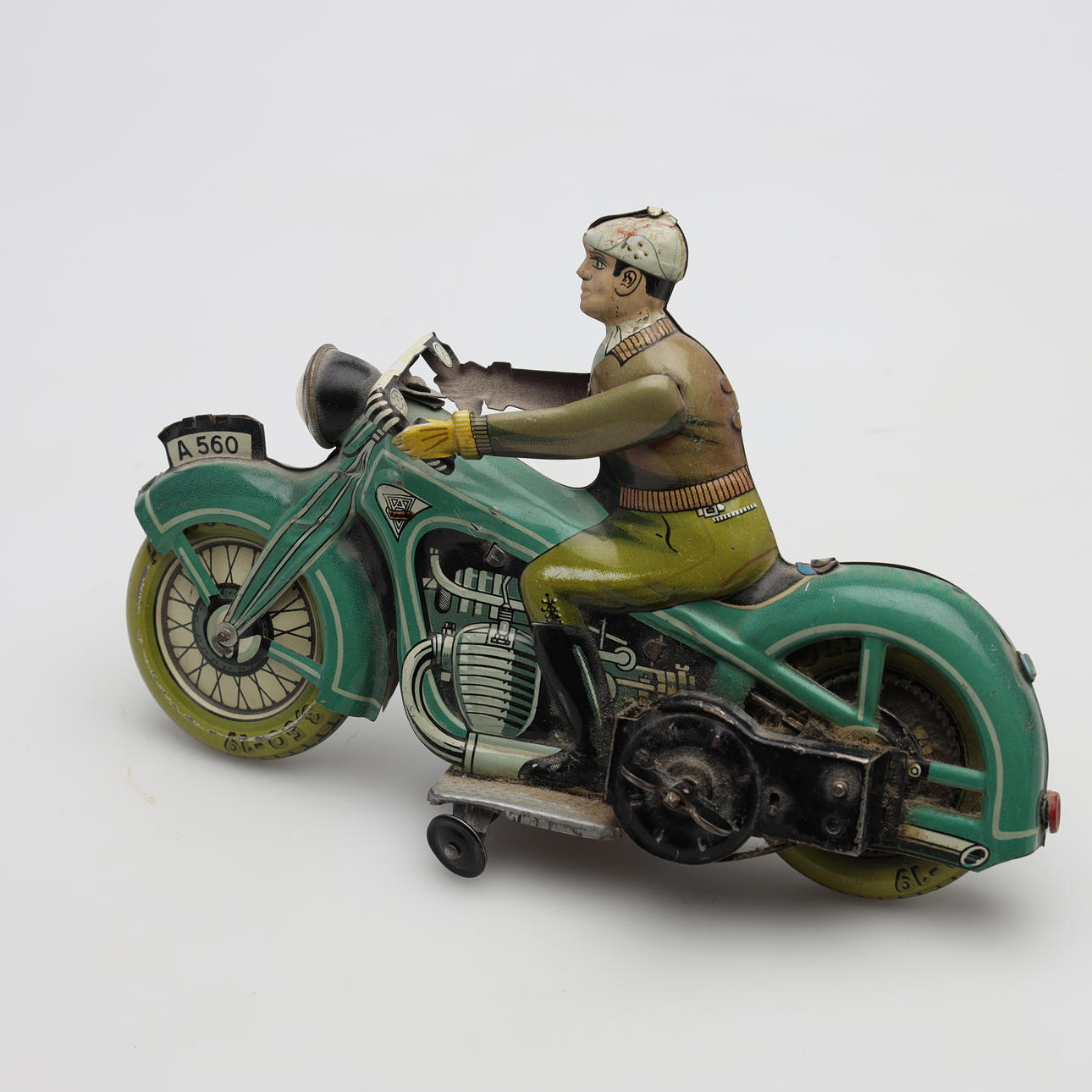 TOY MOTORCYCLE, mechanical, Arnold A560.