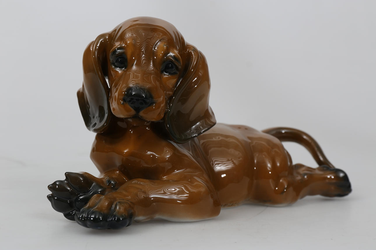 FIGURIN, porslin, Tax, signerad Heidenreich, Rosenthal.