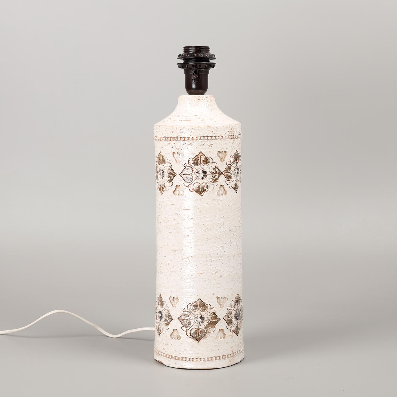 A ceramic table lamp, Bitossi, Bergboms, 1970s.