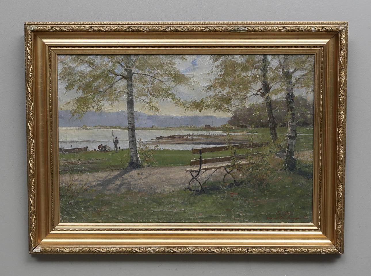 CARL ERIK TÖRNER. Olja på duk, signerad och daterad 84.