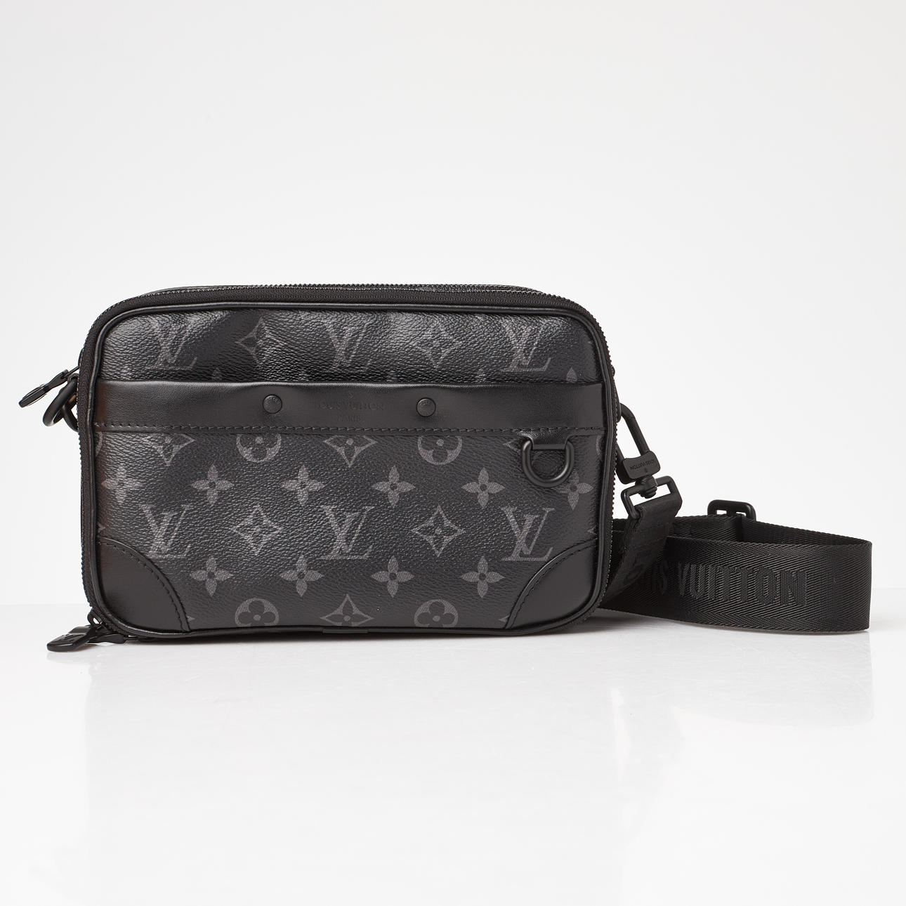 LOUIS VUITTON, “Alpha Messenger Bag”, Monogram Canvas, Black.