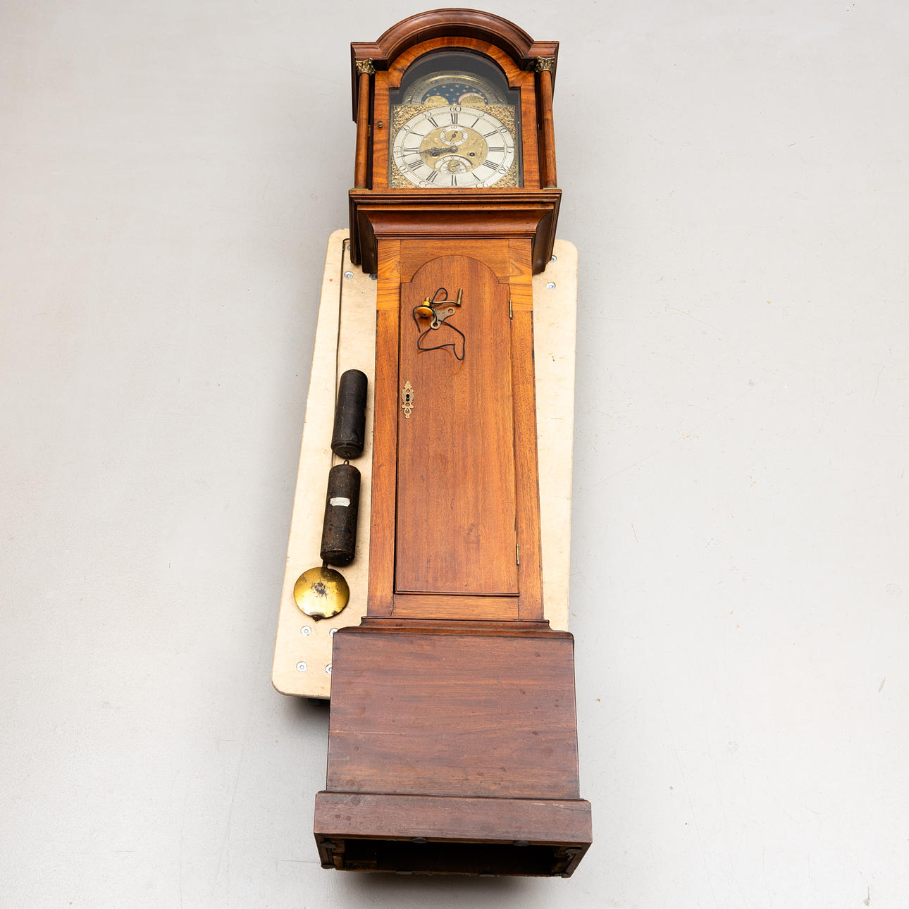 A Richard Hardwick floor clock, Ashwick, England late 18th century ...