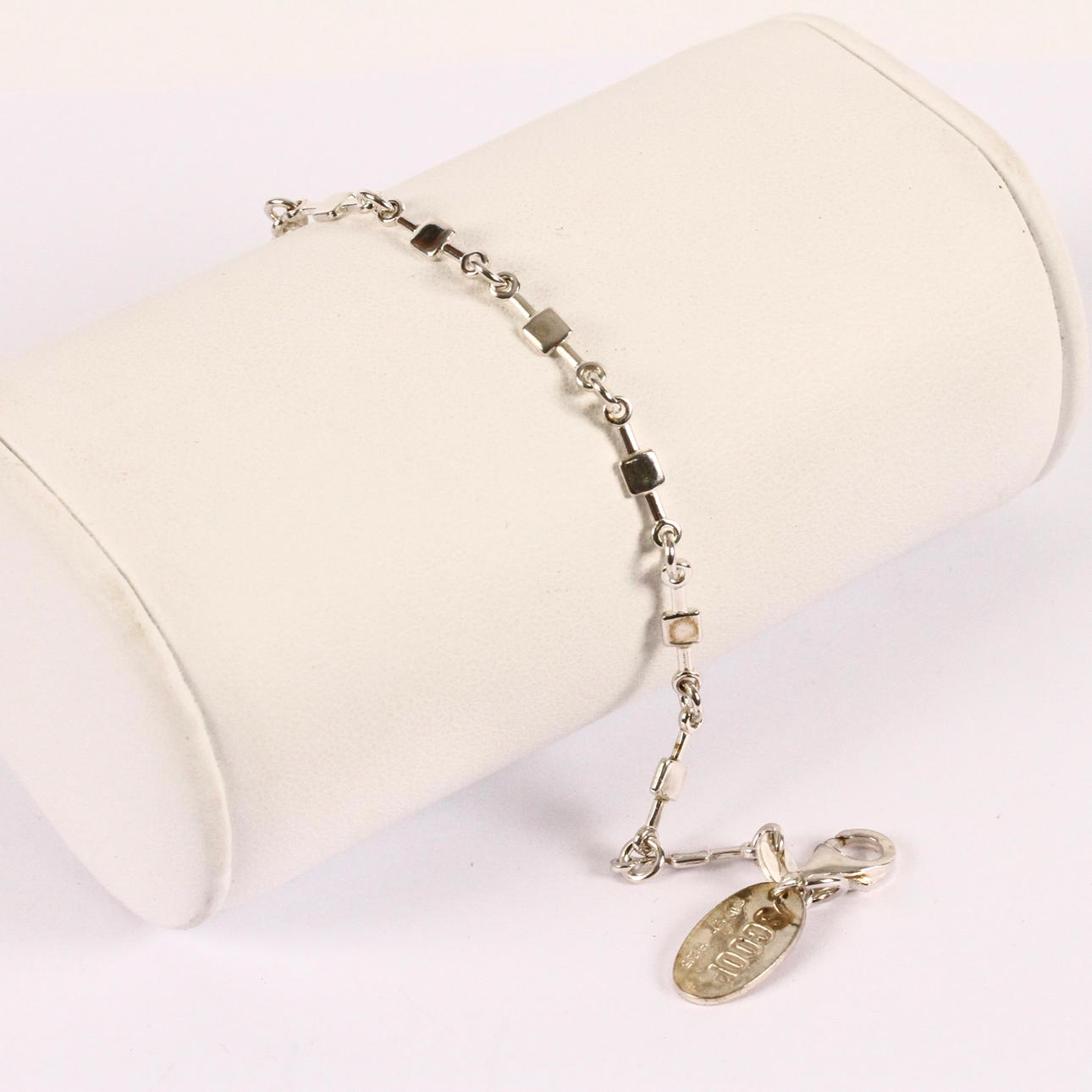 PULSERA, plata de ley, con forma de cuchara.