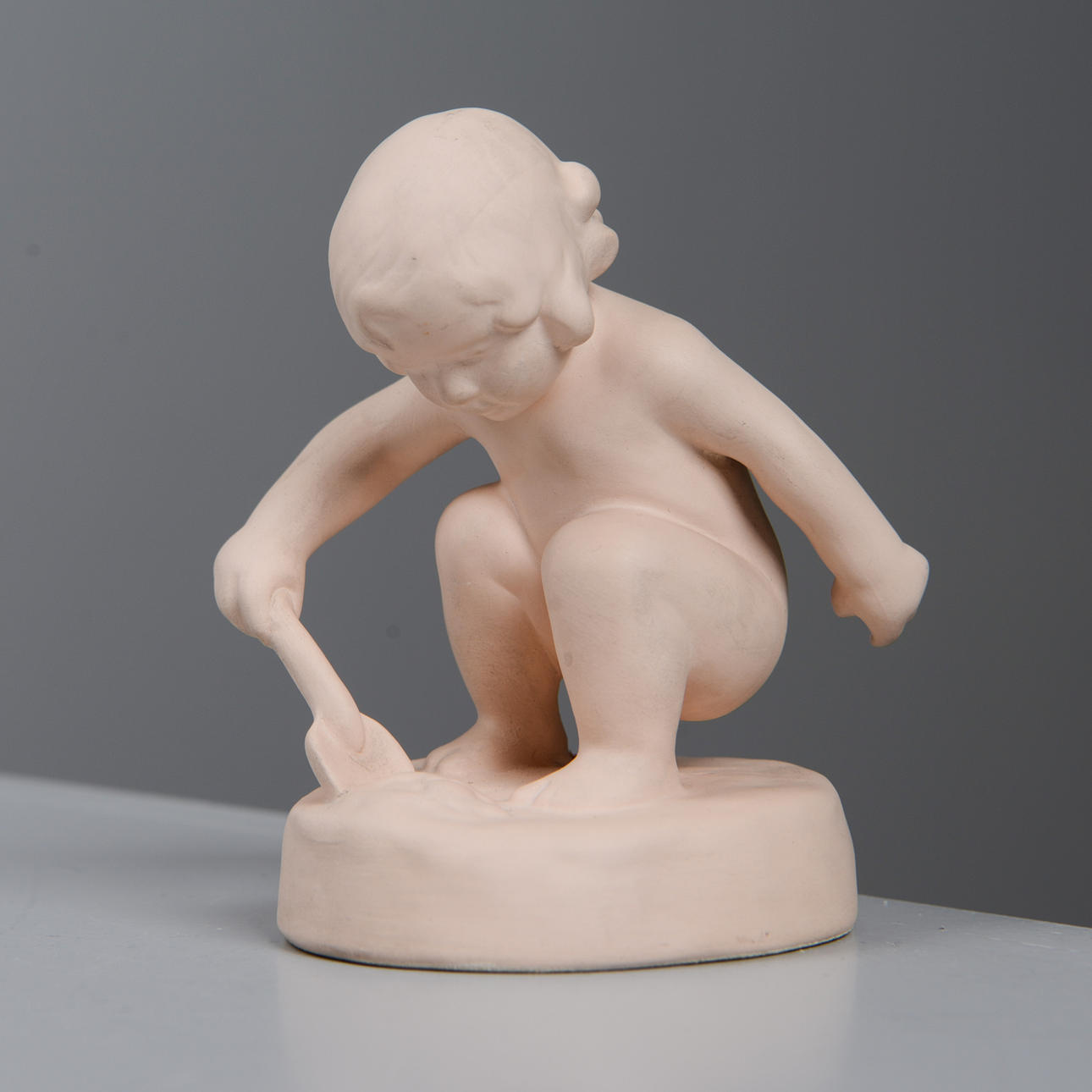 ADDA BONFILS. „Arbeidslyst/ Arbetslust“, Skulptur, Ipsens Enke ...