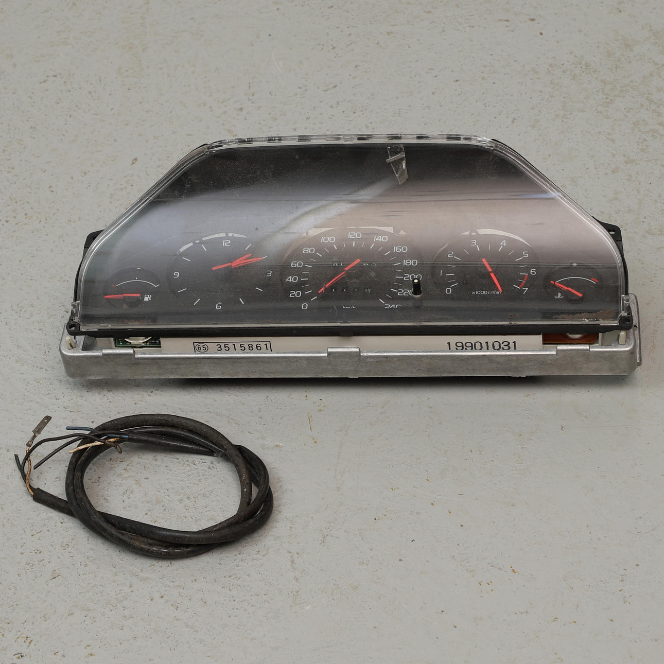 INSTRUMENTPANEL, Volvo.