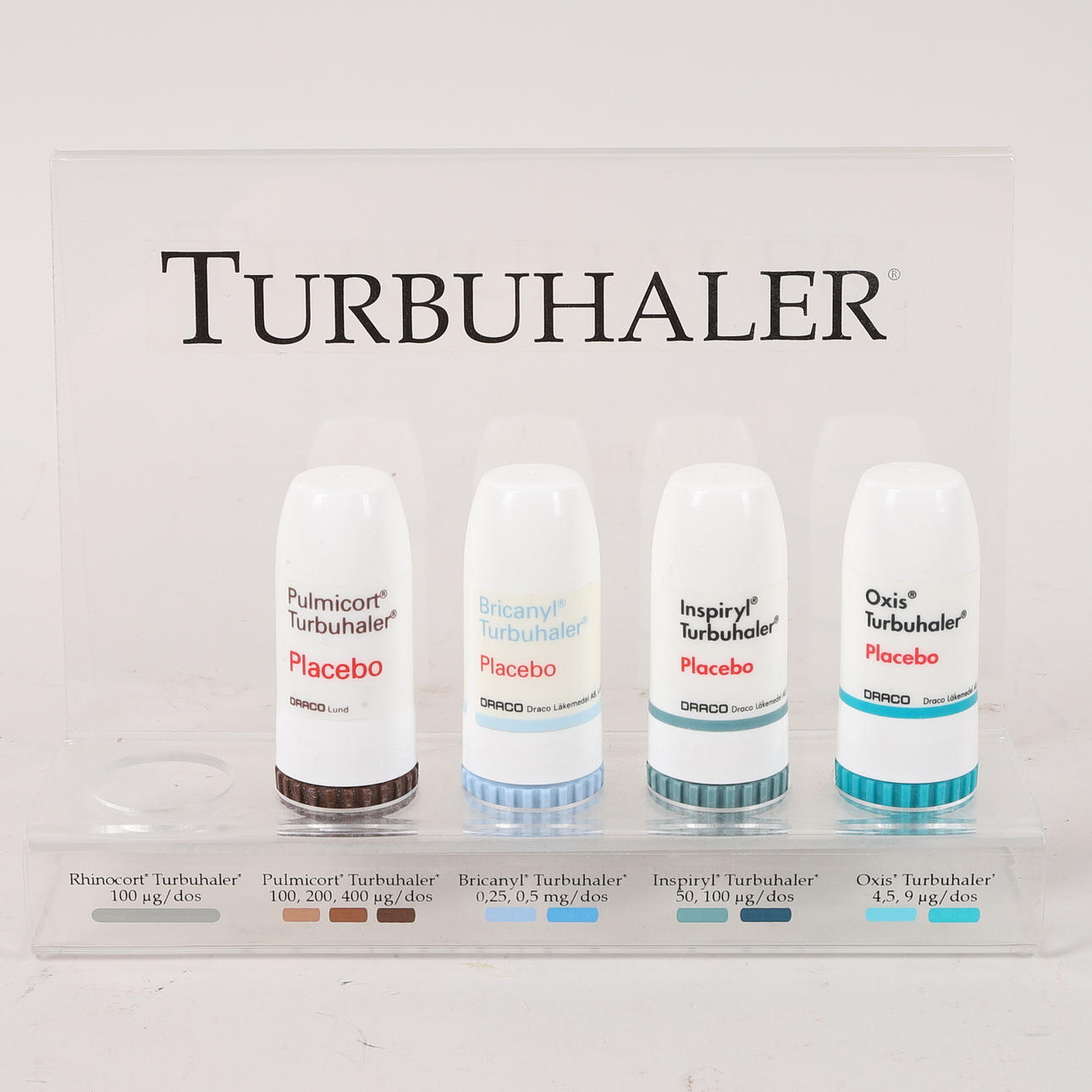 DISPLAY STAND, 5 pieces, Turbuhaler.