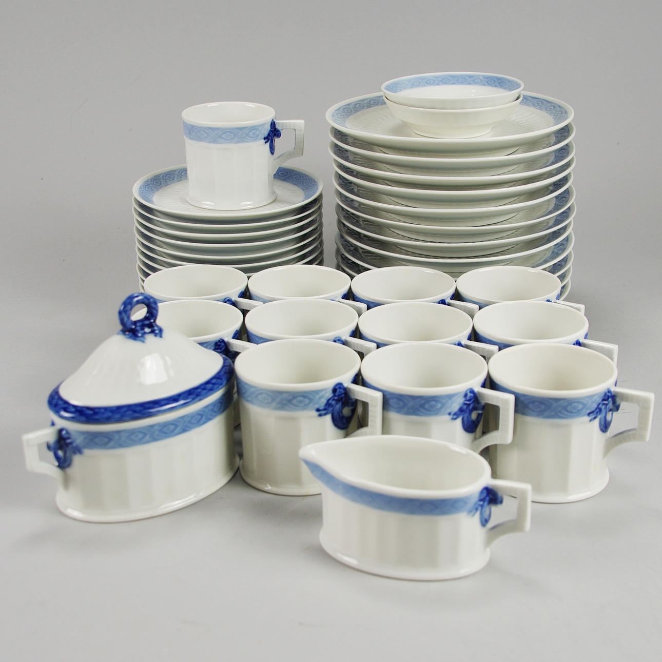 KAFFESERVIS, "Vifte", Royal Copenhagen.