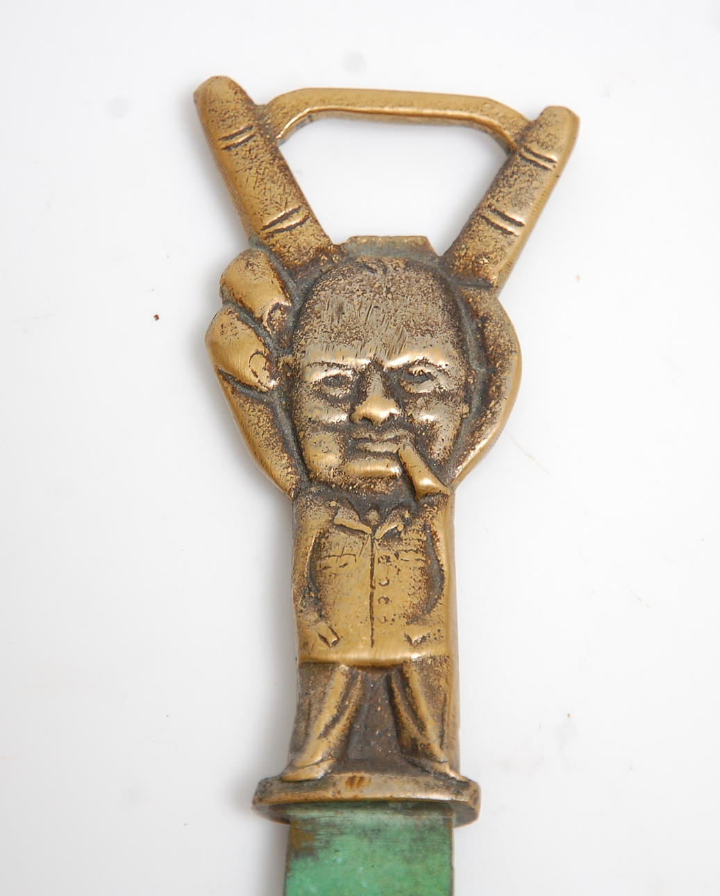 BREVKNIV, V Day 1945 Winston Churchill.