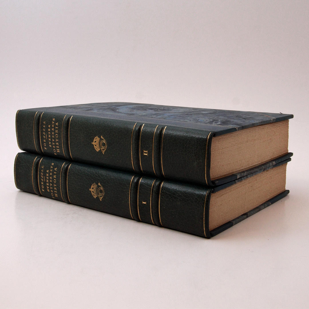 NILS FORSSELL. "Svenska Postverkets historia" del I-II.