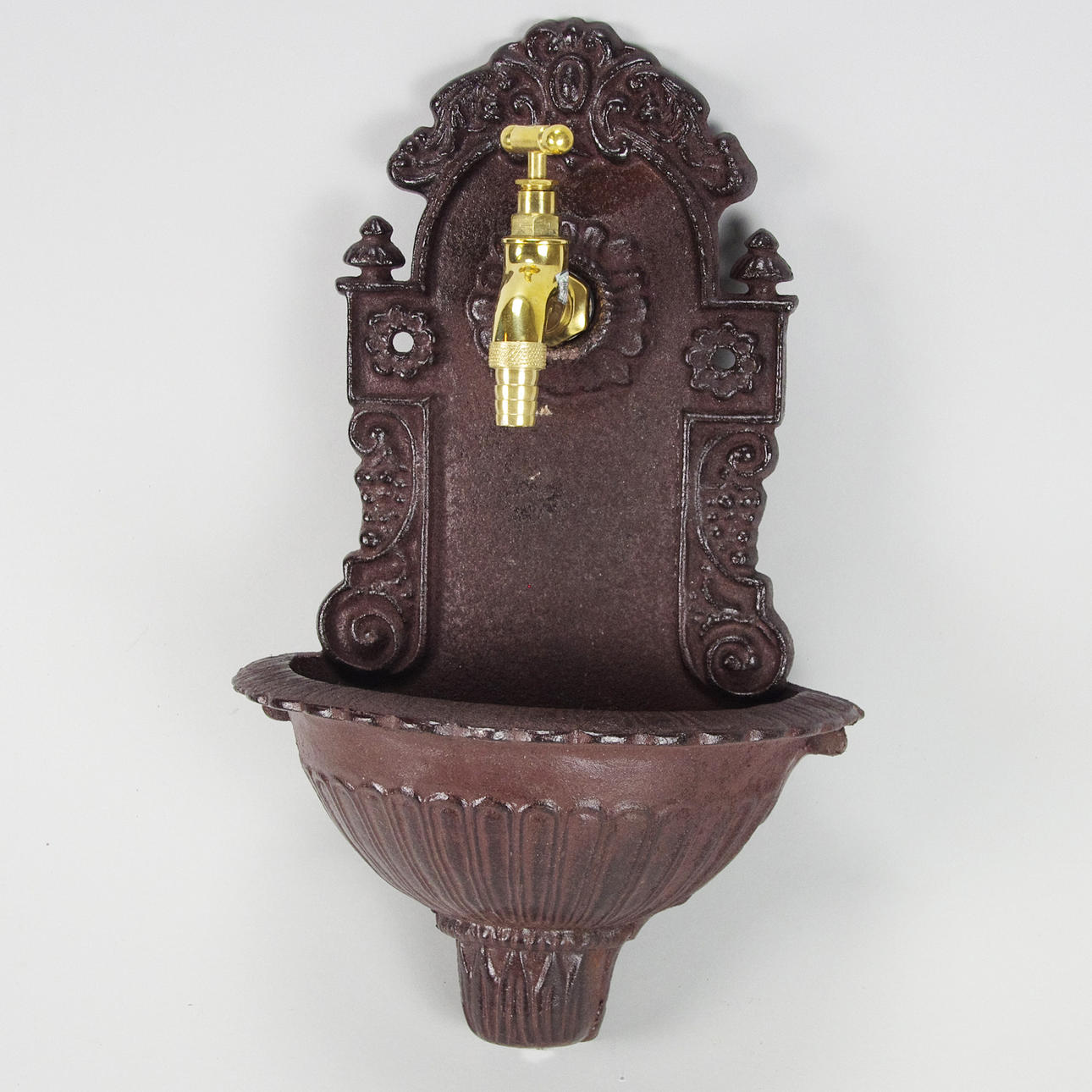 VASK I ÄLDRE STIL, gjutjärn/mässing, samtida.