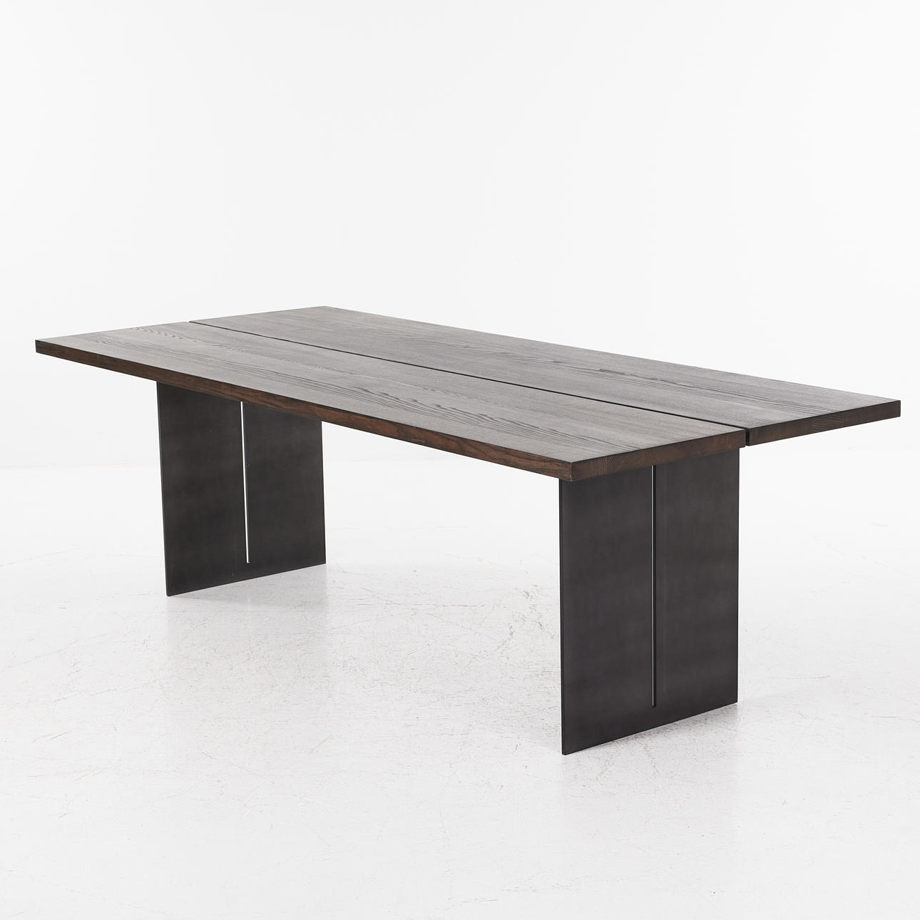 DINING TABLE, “Skagerak”, Kristensen & Kristensen, Denmark, labeled.