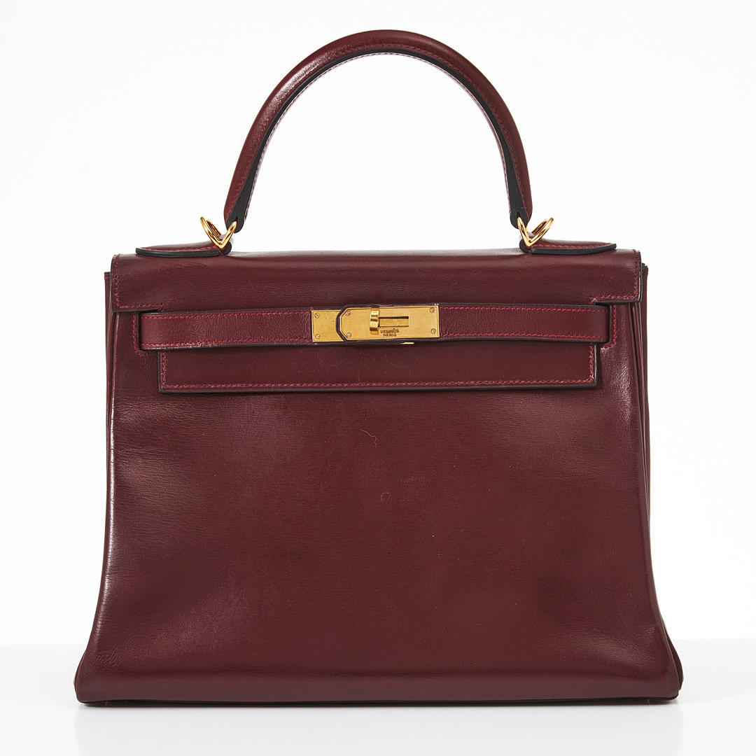 HERMÈS, handbag “Kelly 28", 1947.