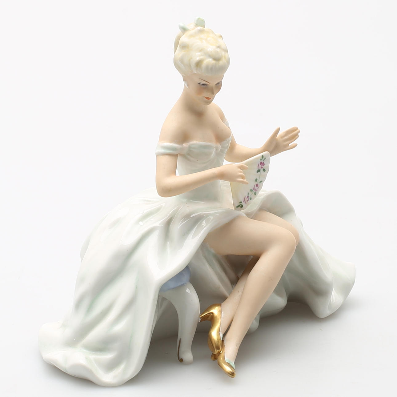 FIGURIN, porslin, Wallendorf, Tyskland.