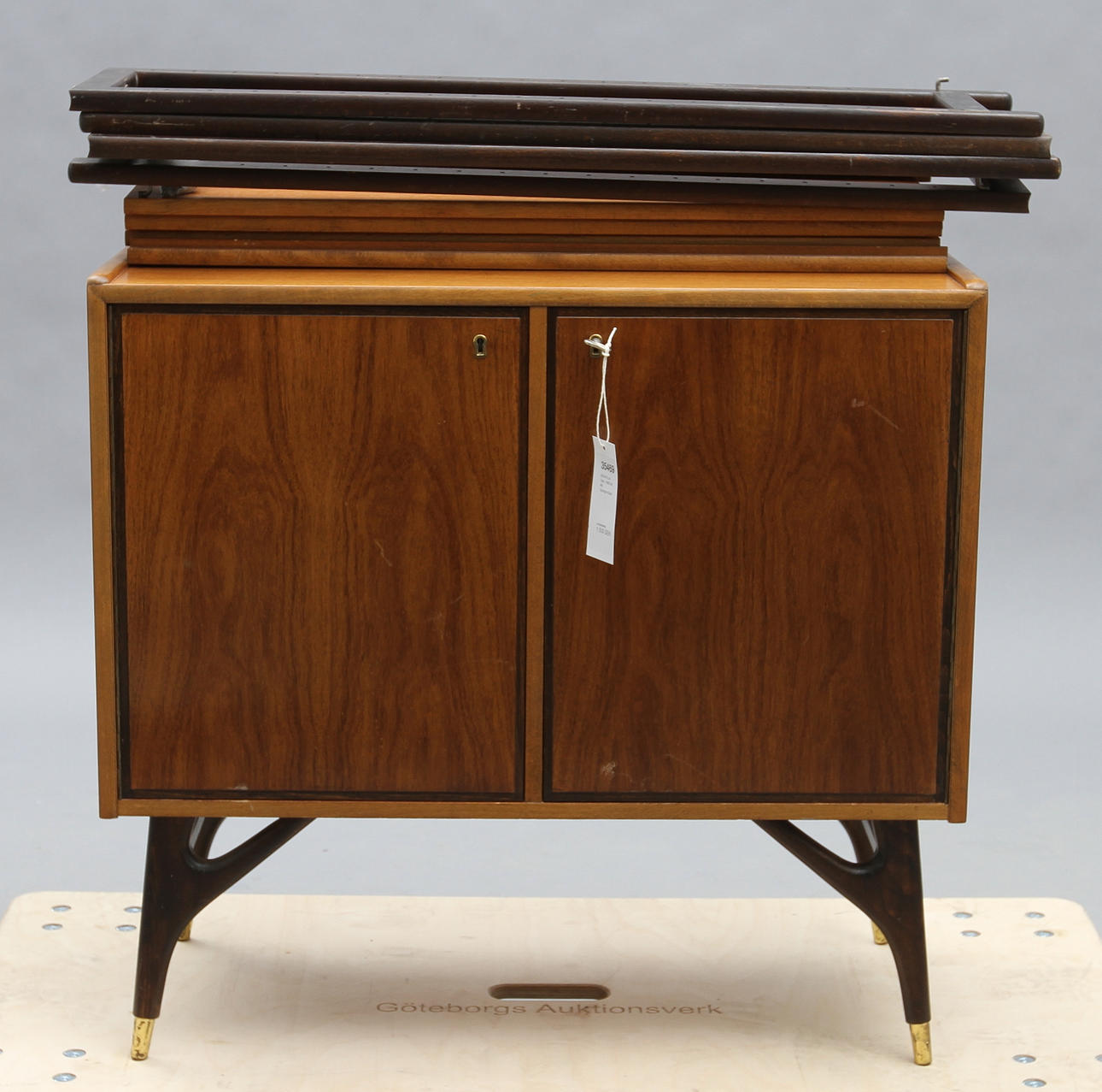 BOKHYLLA. Teak, 1960-tal, AB Tabergsmöbler.