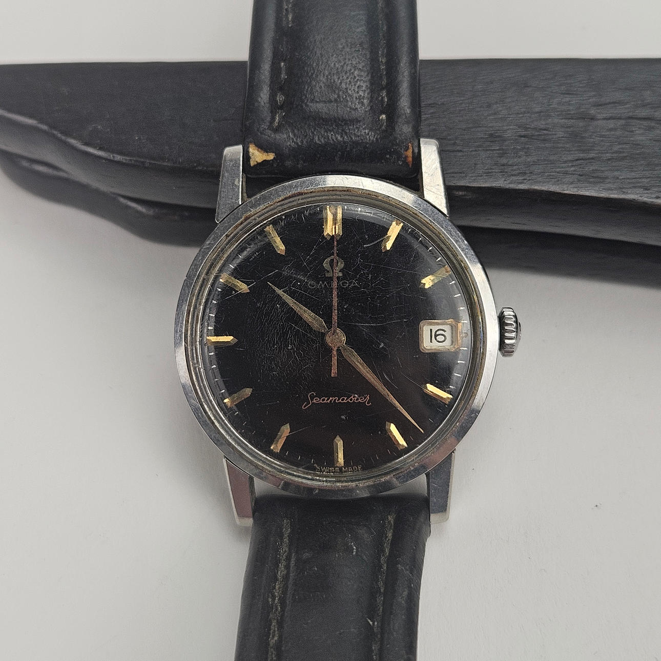 WRISTWATCH, Omega, seamaster, steel.