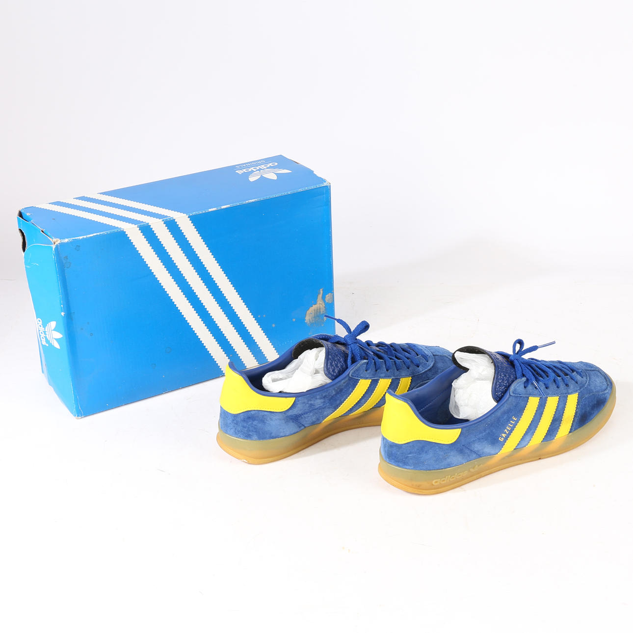 A PAIR OF ADIDAS GAZELLE INDOOR SNEAKERS, SIZE 9 UK. Vintage & Designer  Fashion - Auctionet